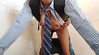 Indian school girl sex video, desi school girl sex viral mms