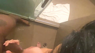 Curvy Hotwife Sucks off Rome Major's BBC in the Shower