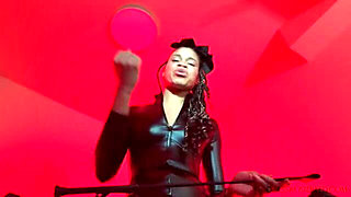 Beat Your Balls and Eat It - Ebony Femdom Goddess Rosie Reed CBT and Cum Eating Instruction Domination POV - Standard Definition