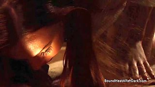Voyeur Lesbian Slave Watches Naked Mistresses And Fingers Till Orgasm