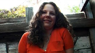 Close up teen foot worship