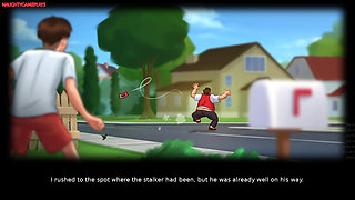 Summertime Saga Part 30 By DarkCookie - MILF Landlady Sucks His Huge Cock and Gives Him a Nice Foot job