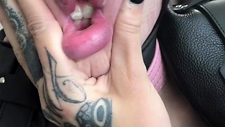 Exotic brunette hardcore foot fetish fuck