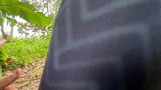 She desperately needed to fuck when hiking