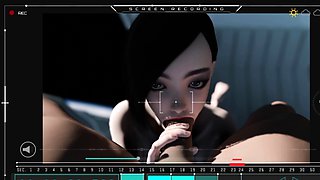 Japanese Echo Takes Assfuck in Space Before Back Cumshot