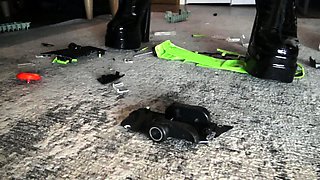 asmodia enjoy crushing things with her boots