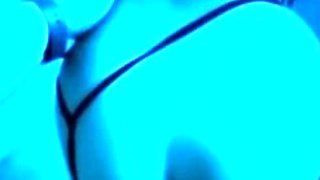 Amateur teen gives a blowjob POV style