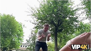 Red Riding Hood Loves To Show Her Pussy In Her Boyfriends Car With Lucianna Lucci And Steve Q