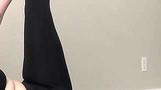 Stretching in My Tight Legging