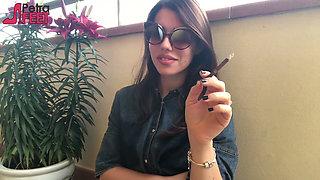 She prefer outdoor smoking
