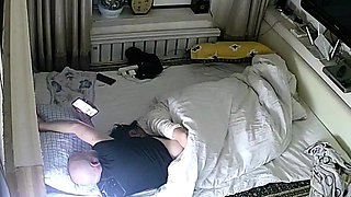 Close up of Asian masturbation