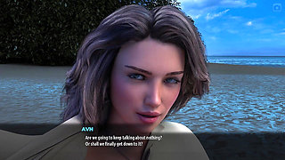 Breeze of Passion 08 - Nudist MILF Gets Fingered on the Beach