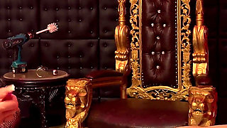 Miss Alessa Milano Human Ashtray Humiliation on the Rack by German Mistress