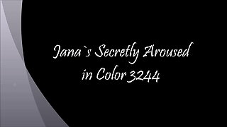 Secretly Aroused in Color 3244