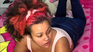 BBW Farting JOI in Jeans and Naked