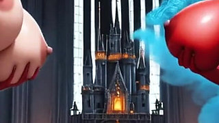 Hot Demon Women Bouncing Huge Boobs (ai Animation)