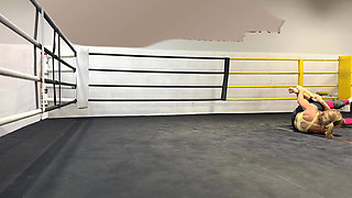 Competetive Female Wrestling with Ginger