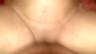 Stepsister squirts and both holes filled with cum