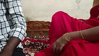 My Horny Neighbor Aunty Seduces a Young Man Fucking with Young Boy Telugu Voice