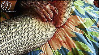 Fishnet Stockings Up Close, Detailed Pov, Fuck Me With Your Eyes Fetish
