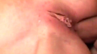Skinny Horny Masked MILF Fucked and Cummed in Mouth by Young Amateur Monster Cock