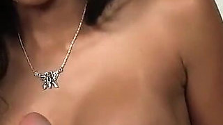 Sadie Santana's Chocolate Hands Milk Big White Cock