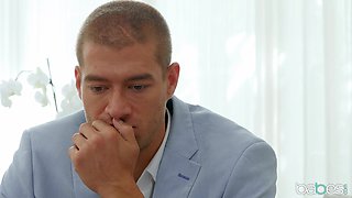 Xander Corvus' Wild Passion in a Steamy Office Night