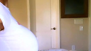 Beautiful brunette with big boobs jerk off instrucions