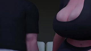 Mansion Days #5 - Goth Hottie Uses Her Wet Mouth