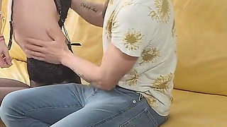 Two Hard Cocks for a Horny MILF Part 1