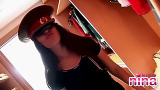 Cute Lesbian Her Body