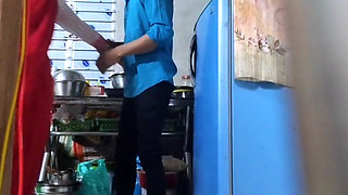 Stepbrother Could Not Quench the Thirst of Newly Married Stepsister-in-law's Pussy