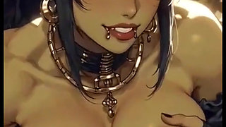 Just Some Female Orc Show Boobs, Ai Animation