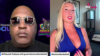 Mrflourish Podcast an Evening Affair with Guest Momma Bombshell