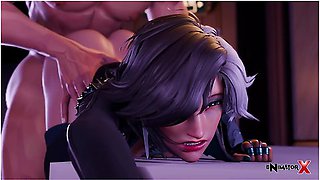 Luna Snow Gets A Little Help From Johnny [marvel Rivals] (enimatorx)