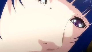 Tender maid guides shy virgin boy into a steamy bath