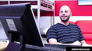 Hottie Julia's blonde video