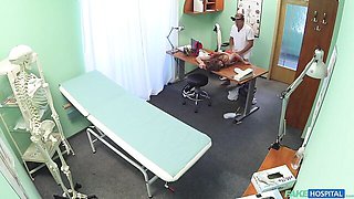 Fake doctor with a big penis rammed a flexible girlfriend Chelsy Sun