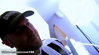 Young Tahitian Oldia Paris gets her ass kicked by a pro and an amateur in a threesome duel - MMM100