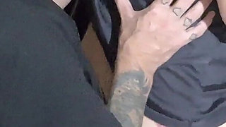 Go Right Before My Husband Arrives!! Married Gives a Quickie in the Garage!