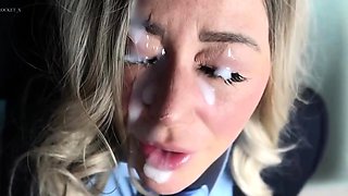 Lulu Blue – Reluctant daughter face fucked before school