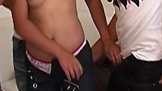 Sexy Teens Takes Three Huge Cocks and Gets Wild on a Hot Foursome Fucking