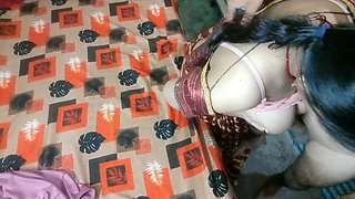 Bhabhi ne sara pani nikal diya.