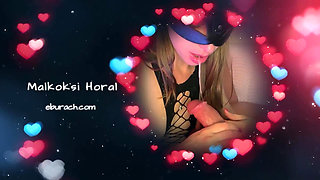 Stubborn Blowjob in Stockings with a Cigarette Red Lips and a Dirty Facial Finale