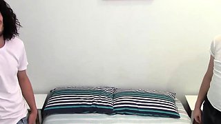 Long Hair Aussie Rides Huge Dick