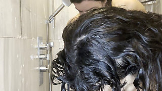 Sexy Arab Lesbian MILFs Shower