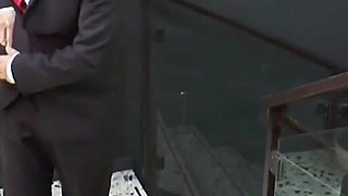Big boobs MILF blonde anally fucked and sprayed on face