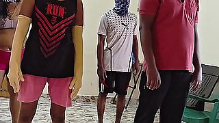 Boxing Coach and Student Fucks Mother and Daughter