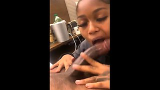 Hot Black Maid Does Some Webcam Black and Ebony