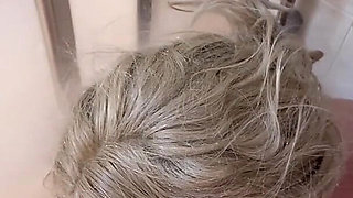 Hot Saggy Brazilian BBW MILF Soapy Shower